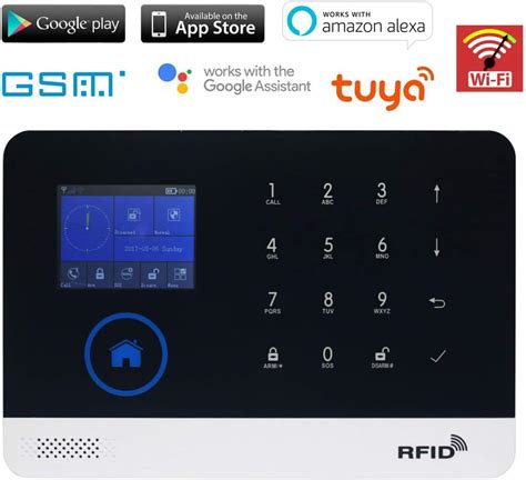 WiFi GSM Tuya Wireless Smart Home Office Security Alarm 